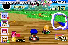 Konami Wai Wai Racing Advance for GBA screenshot