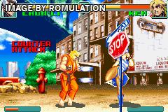 Super Street Fighter II X - Revival for GBA screenshot