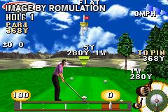 ESPN Final Round Golf 2002 for GBA screenshot