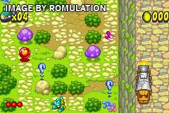 Frogger's Adventures - Temple of the Frog for GBA screenshot