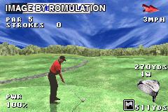 Tiger Woods PGA Tour Golf for GBA screenshot