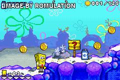 SpongeBob SquarePants - Revenge of the Flying Dutchman for GBA screenshot