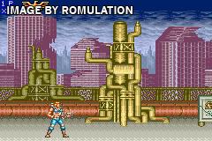 Contra Advance - The Alien Wars EX for GBA screenshot