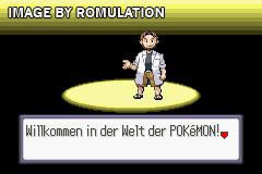 Pokemon - Saphir-Edition for GBA screenshot