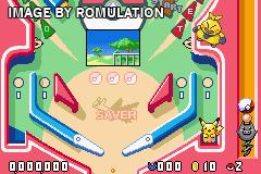 Pokemon Pinball - Ruby & Sapphire for GBA screenshot