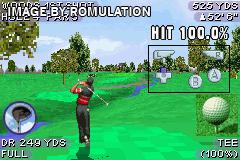 Tiger Woods PGA Tour 2004 for GBA screenshot