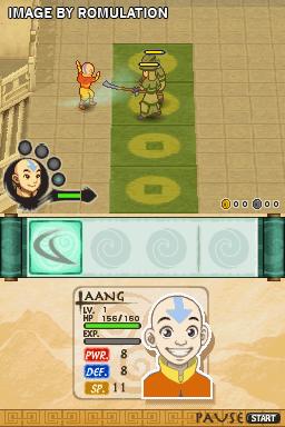 Avatar - The Last Airbender - The Burning Earth  for NDS screenshot