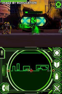 Green Lantern - Rise of the Manhunters for NDS screenshot