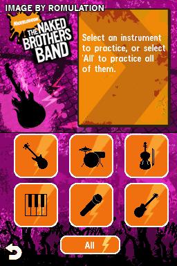 Naked Brothers Band for NDS screenshot