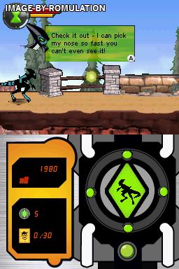 Ben 10 - Protector of Earth  for NDS screenshot