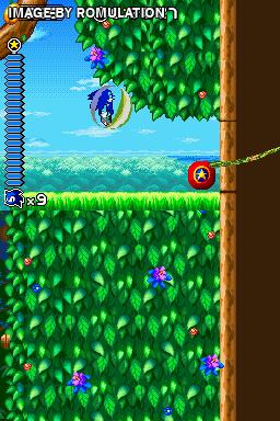 Sonic Rush  for NDS screenshot