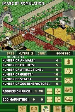 Zoo Tycoon  for NDS screenshot