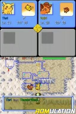 Pokemon Fushigi no Dungeon - Ao no Kyuujotai  for NDS screenshot