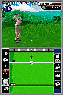 Nintendo Touch Golf - Birdie Challenge  for NDS screenshot