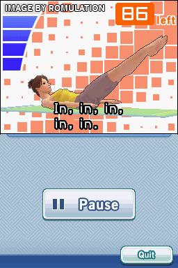 Let's Pilates!  for NDS screenshot
