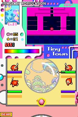 Kirby - Canvas Curse  for NDS screenshot