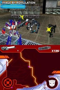 Transformers Dark of the Moon - Autobots for NDS screenshot