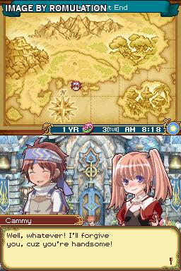 Rune Factory 2 - A Fantasy Harvest Moon  for NDS screenshot