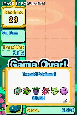Pokemon Trozei!  for NDS screenshot