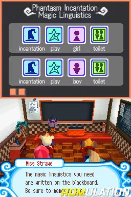 Enchanted Folk and the School of Wizardry  for NDS screenshot
