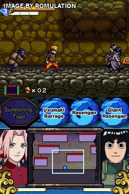 Naruto Shippuden - Ninja Council 4  for NDS screenshot