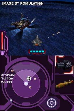 Transformers - Revenge of the Fallen - Decepticons Version  for NDS screenshot
