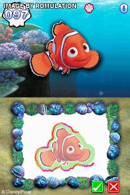 Finding Nemo - Escape to the Big Blue  for NDS screenshot