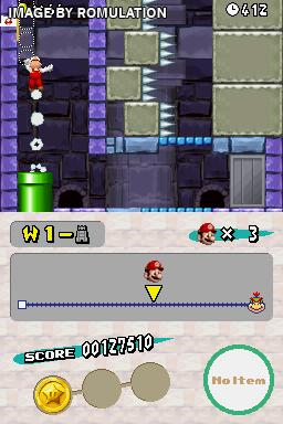 New Super Mario Bros.  for NDS screenshot
