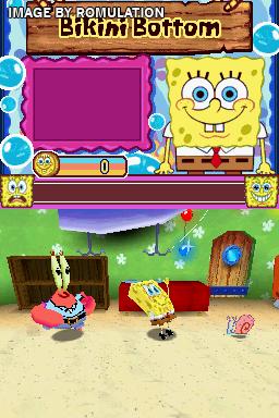 SpongeBob's Truth or Square  for NDS screenshot