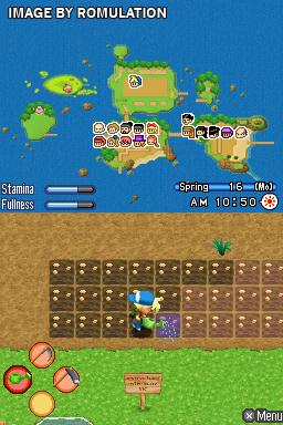 Harvest Moon DS - Sunshine Islands  for NDS screenshot