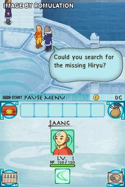 Avatar - The Last Airbender  for NDS screenshot