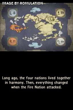 Avatar - The Last Airbender  for NDS screenshot