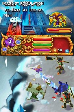 Legend of Spyro - A New Beginning, The  for NDS screenshot