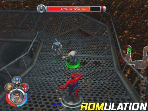 Marvel Ultimate Alliance for PS2 screenshot
