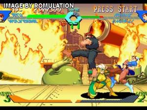 X-Men vs. Street Fighter for PSX screenshot