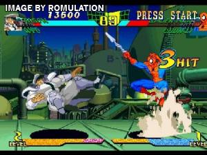 Marvel Super Heroes VS Street Fighter for PSX screenshot