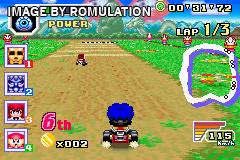 Konami Krazy Racers for GBA screenshot