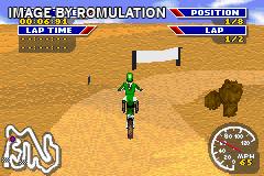MX 2002 featuring Ricky Carmichael for GBA screenshot