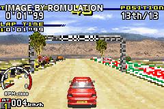 Sega Rally Championship for GBA screenshot
