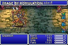 Final Fantasy V Advance for GBA screenshot