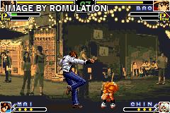 King of Fighters EX, The - NeoBlood for GBA screenshot