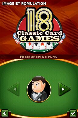 18 Classic Card Games for NDS screenshot
