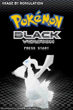 Pokemon Black Version for NDS screenshot