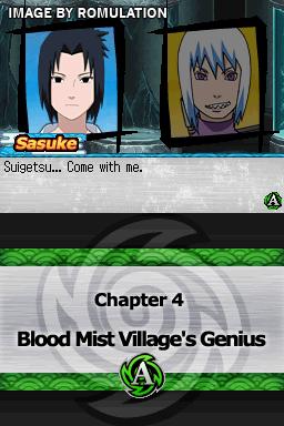 Naruto Shippuden - Shinobi Rumble for NDS screenshot