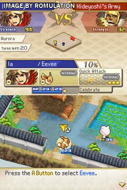 Pokemon Conquest for NDS screenshot