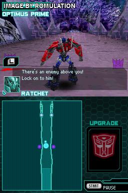 Transformers - Prime - The Game for NDS screenshot