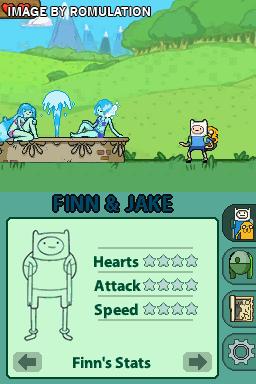 Adventure Time - Hey Ice King! Why'd you steal our garbage! for NDS screenshot