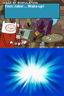 Adventure Time - Hey Ice King! Why'd you steal our garbage! for NDS screenshot