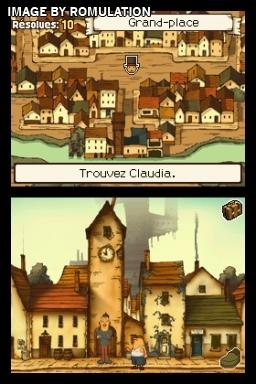 Professor Layton and the Curious Village  for NDS screenshot