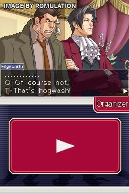 Ace Attorney Investigations - Miles Edgeworth  for NDS screenshot